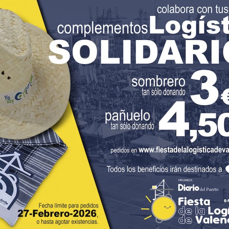 Pack Logístico Solidario Aportem - Fiesta de la Logística de Valencia 2026