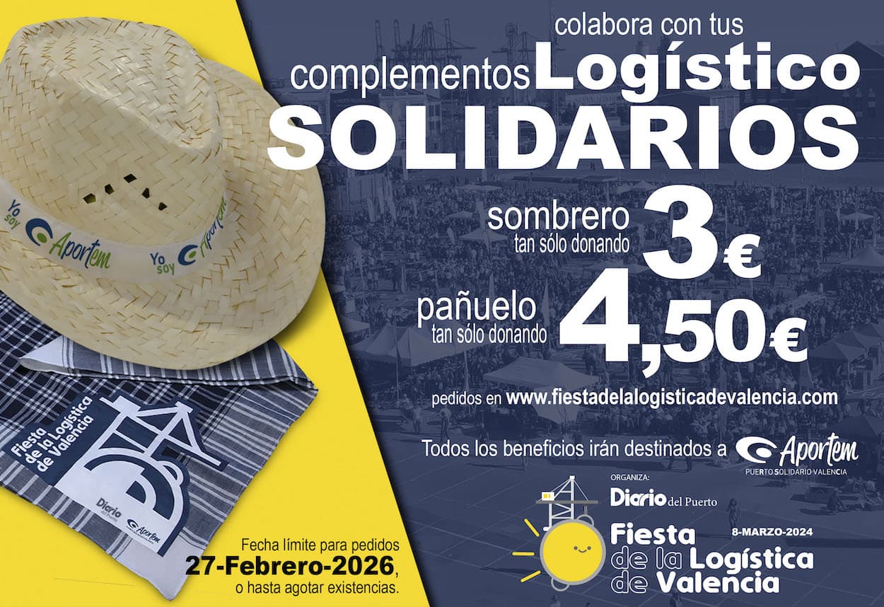 Pack Logístico Solidario Aportem - Fiesta de la Logística de Valencia 2026