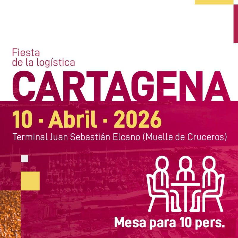 Mesa para 10 personas - Fiesta de la Logística de Cartagena 2026